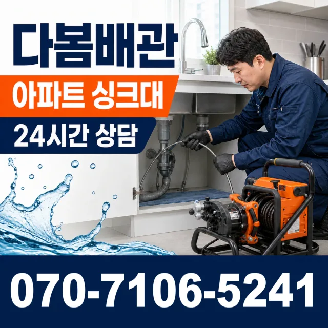 부암제1동 개수대막힘 상담 이미지 7